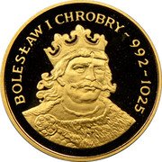 Poland 2000 Zlotych Boleslaw I Chrobry 1980 MW Proof Y# 116 BOLESŁAW I CHROBRY - 992 - 1025 coin reverse Poland 2000 Zlotych Boleslaw I Chrobry 1980 MW Proof Y# 116 BOLESŁAW I CHROBRY - 992 - 1025 coin reverse