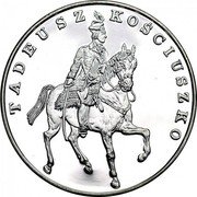 Poland 200000 Zlotych Tadeusz Kosciuszko 1990 Proof Y# 203 TADEUSZ KOŚCIUSZKO coin reverse Poland 200000 Zlotych Tadeusz Kosciuszko 1990 Proof Y# 203 TADEUSZ KOŚCIUSZKO coin reverse