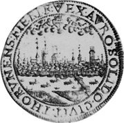 Poland 3 Ducat Johann Casimir 1655 KM# 37 EX AVRO SOLIDO CIVIT THORVNENS FIERI F coin reverse Poland 3 Ducat Johann Casimir 1655 KM# 37 EX AVRO SOLIDO CIVIT THORVNENS FIERI F coin reverse