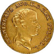 Poland 3 Ducat Stanislaus Augustus 1794 KM# 218 STANISLAUS AUG D G REX POL M D L coin obverse Poland 3 Ducat Stanislaus Augustus 1794 KM# 218 STANISLAUS AUG D G REX POL M D L coin obverse
