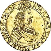 Poland 3 Ducat Johann Casimir 1659 H KM# 39 IOAN CAS D G REX POLON ET SVE M D L R P coin obverse Poland 3 Ducat Johann Casimir 1659 H KM# 39 IOAN CAS D G REX POLON ET SVE M D L R P coin obverse