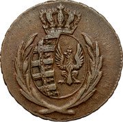 Poland 3 Grosze Frederick Augustus I 1812 IB C# 82 coin obverse Poland 3 Grosze Frederick Augustus I 1812 IB C# 82 coin obverse