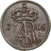 Poland 3 Grosze Thorn City 1764 SB KM# 64 SAR 17 65 coin obverse Poland 3 Grosze Thorn City 1764 SB KM# 64 SAR 17 65 coin obverse