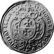 Poland 3 Thaler Elbing City Coin 1628 KM# 20 MONETA NOVA CIVITAT ELBING 16 28 coin reverse