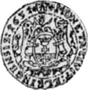 Poland 4 Ducat Gustaw II Adolf Swedish Occupation 1631 MP KM# 35 MONETA CIVIT ELBINGENSIS 1631 coin reverse Poland 4 Ducat Gustaw II Adolf Swedish Occupation 1631 MP KM# 35 MONETA CIVIT ELBINGENSIS 1631 coin reverse