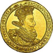 Poland 5 Ducat Sigismund III 1614 Hess-Divo Aution 309, 4-08, XF - $37,785 KM# 7 SIGISMVNDVS III D G REX POLONIAE MAG DVX LIT RVS PRVSSIAE coin obverse Poland 5 Ducat Sigismund III 1614 Hess-Divo Aution 309, 4-08, XF - $37,785 KM# 7 SIGISMVNDVS III D G REX POLONIAE MAG DVX LIT RVS PRVSSIAE coin obverse