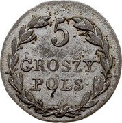 Poland 5 Groszy Nicholas I 1828 FH C# 111 5 GROSZY POLS coin reverse Poland 5 Groszy Nicholas I 1828 FH C# 111 5 GROSZY POLS coin reverse