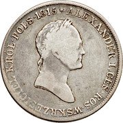 Poland 5 Zlotych Nicholas I 1829 FH C# 116 ALEXANDER I.CES ROS WSKRZESICIEL KRÓL POLS 1815 coin obverse Poland 5 Zlotych Nicholas I 1829 FH C# 116 ALEXANDER I.CES ROS WSKRZESICIEL KRÓL POLS 1815 coin obverse