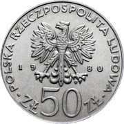 Poland 50 Zlotych Duke Kazimierz I Odnowiciel 1980 MW Y# 117 POLSKA RZECZPOSPOLITA LUDOWA 19 80 MW ZŁ 50 ZŁ coin obverse Poland 50 Zlotych Duke Kazimierz I Odnowiciel 1980 MW Y# 117 POLSKA RZECZPOSPOLITA LUDOWA 19 80 MW ZŁ 50 ZŁ coin obverse