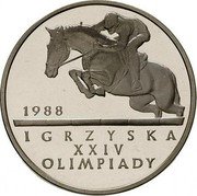 Poland 500 Zlotych XXIV Summer Olympic Games in Seoul 1987 MW Proof Y# 165 1988 IGRZYSKA XXIV OLIMPIADY coin reverse Poland 500 Zlotych XXIV Summer Olympic Games in Seoul 1987 MW Proof Y# 165 1988 IGRZYSKA XXIV OLIMPIADY coin reverse