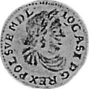 Poland 6 Groschen Johann Casimir 1650 KM# 89 IO CASI D G REX POL SVE M D L coin obverse Poland 6 Groschen Johann Casimir 1650 KM# 89 IO CASI D G REX POL SVE M D L coin obverse