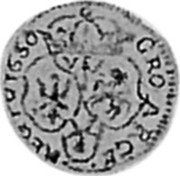 Poland 6 Groschen Johann Casimir 1650 KM# 89 GRO ARGE REG... coin reverse Poland 6 Groschen Johann Casimir 1650 KM# 89 GRO ARGE REG... coin reverse