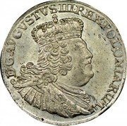 Poland 6 Groszy August III 1756 EC KM# 155.1 D G AVGVSTVS III REX POLONIARUM coin obverse Poland 6 Groszy August III 1756 EC KM# 155.1 D G AVGVSTVS III REX POLONIARUM coin obverse