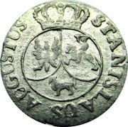 Poland 6 Groszy Stanislaus Augustus 1794 KM# 215 STANISLAUS AUGUSTUS coin obverse Poland 6 Groszy Stanislaus Augustus 1794 KM# 215 STANISLAUS AUGUSTUS coin obverse