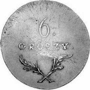 Poland 6 Groszy Siege of Zamosc 1813 KM# 2 6 GROSZY coin reverse Poland 6 Groszy Siege of Zamosc 1813 KM# 2 6 GROSZY coin reverse