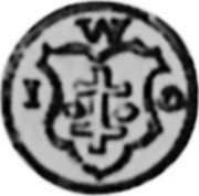 Poland Denare Fraustadt Coin (16)10 KM# 7 W 1 0 coin reverse Poland Denare Fraustadt Coin (16)10 KM# 7 W 1 0 coin reverse
