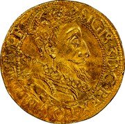 Poland Ducat Sigismund III 1612 KM# 9 SIGIS 3 D G REX POL M D L R PR coin obverse Poland Ducat Sigismund III 1612 KM# 9 SIGIS 3 D G REX POL M D L R PR coin obverse