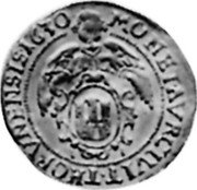 Poland Ducat Sigismund III 1630 II KM# 19 MONET AVR CIVIT THORVNENSIS 1630 coin reverse