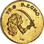 Poland Ducat Coronation of August II 1697 KM# A129 RPO REGNO. coin obverse Poland Ducat Coronation of August II 1697 KM# A129 RPO REGNO. coin obverse