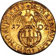Poland Ducat Thorn City 1702 Spink Auction 16005, 6-16, XF - $10,215. Spink Auction 8019, 9.08, nearly XF- $14,840 KM# 55 MONETA AVREA CIVIT THORVNENSIS 17 02 coin reverse Poland Ducat Thorn City 1702 Spink Auction 16005, 6-16, XF - $10,215. Spink Auction 8019, 9.08, nearly XF- $14,840 KM# 55 MONETA AVREA CIVIT THORVNENSIS 17 02 coin reverse