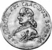 Poland Ducat Bishop Cajetan Soltyk 1762 Stack's-Tallent & Belzberg Coll., 4-08, good VF- $26,000 KM# 1 coin obverse Poland Ducat Bishop Cajetan Soltyk 1762 Stack's-Tallent & Belzberg Coll., 4-08, good VF- $26,000 KM# 1 coin obverse