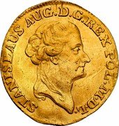 Poland Ducat Stanislaus Augustus 1787 EB KM# 210 STANISLAUS AUG D G REX POL M D L coin obverse Poland Ducat Stanislaus Augustus 1787 EB KM# 210 STANISLAUS AUG D G REX POL M D L coin obverse