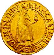 Poland Ducat Johann Casimir 1649 GP KM# 80 IOAN CASIMIR II REX POL M... coin obverse Poland Ducat Johann Casimir 1649 GP KM# 80 IOAN CASIMIR II REX POL M... coin obverse