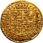 Poland Ducat Sigismund III 1628 II KM# 47 SAM LIV NE NO SV GOT VAD O HRI REX coin reverse