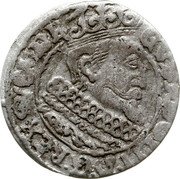 Poland Groschen Gustaw II Adolf Swedish Occupation 1632 KM# 39 GVS ADOL D G REX SVE M D F coin obverse Poland Groschen Gustaw II Adolf Swedish Occupation 1632 KM# 39 GVS ADOL D G REX SVE M D F coin obverse