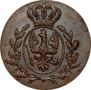 Poland Groschen Posen Coin 1816 A KM# 30 coin obverse Poland Groschen Posen Coin 1816 A KM# 30 coin obverse