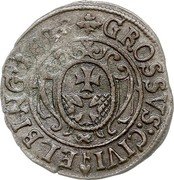 Poland Groschen Elbing City Coin 1628 KM# 10 GROSSVS CIVI ELBING 1628 coin reverse Poland Groschen Elbing City Coin 1628 KM# 10 GROSSVS CIVI ELBING 1628 coin reverse