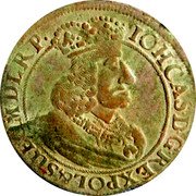 Poland Ort Johann Casimir 1656 GR KM# 54 IOH CAS D G REX POL & SUEC M D L R P coin obverse Poland Ort Johann Casimir 1656 GR KM# 54 IOH CAS D G REX POL & SUEC M D L R P coin obverse