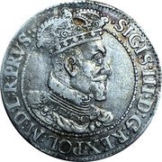 Poland Ort (Sigismund III) KM# 14 SIGIS III D G REX POL M D L R PRVS coin obverse Poland Ort (Sigismund III) KM# 14 SIGIS III D G REX POL M D L R PRVS coin obverse