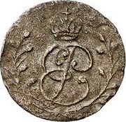Poland Solidus (Szelag, Schilling) Elizabeth I 1760 small date C# 41 EP coin obverse Poland Solidus (Szelag, Schilling) Elizabeth I 1760 small date C# 41 EP coin obverse