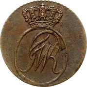 Poland Solidus (Szelag, Schilling) Frederick William III 1796 E C# 1 FWR coin obverse Poland Solidus (Szelag, Schilling) Frederick William III 1796 E C# 1 FWR coin obverse