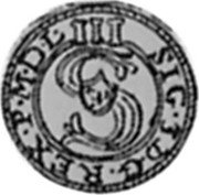 Poland Ternar (3 Denarii - 1 Pfennig) Lobsenz City 1624 KM# 10 S SIG 3 D G REX P M D L coin obverse Poland Ternar (3 Denarii - 1 Pfennig) Lobsenz City 1624 KM# 10 S SIG 3 D G REX P M D L coin obverse