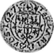 Poland Ternar (3 Denarii - 1 Pfennig) Posen Coin 1627 KM# 23 TERNARI VOS 1627 coin reverse Poland Ternar (3 Denarii - 1 Pfennig) Posen Coin 1627 KM# 23 TERNARI VOS 1627 coin reverse