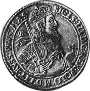 Poland Thaler Sigismund III 1624 II VE KM# 43 SIGIS III D G REX POLO M D LIT RVSS PRVS MAS coin obverse Poland Thaler Sigismund III 1624 II VE KM# 43 SIGIS III D G REX POLO M D LIT RVSS PRVS MAS coin obverse