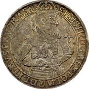 Poland Thaler Sigismund III 1631 II KM# 48.1 SIGIS III D G REX POL M D LIT RVS PRVS MAS coin obverse Poland Thaler Sigismund III 1631 II KM# 48.1 SIGIS III D G REX POL M D LIT RVS PRVS MAS coin obverse