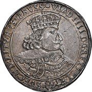 Poland Thaler Wladislaus IV Vasa 1640 GG KM# 64 VLAD IIII D G REX POL ET SVEC M D LITV RVS PRVSS coin obverse Poland Thaler Wladislaus IV Vasa 1640 GG KM# 64 VLAD IIII D G REX POL ET SVEC M D LITV RVS PRVSS coin obverse