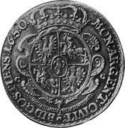 Poland Thaler Bromberg Coin 1650 KM# 2 MON ARGENT CIVIT BIDGOSTIENS 1650 coin reverse