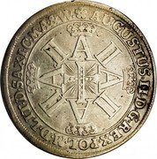 Poland Thaler August II the Strong 1702 KM# 138 AUGUSTUS II D G REX POL M D LIT D SAX I C M A & W A II coin obverse Poland Thaler August II the Strong 1702 KM# 138 AUGUSTUS II D G REX POL M D LIT D SAX I C M A & W A II coin obverse