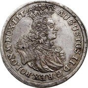 Poland Thaler August II the Storng 1702 KM# 140 AUGUSTUS II D G REX POLON M DUX LIT coin obverse Poland Thaler August II the Storng 1702 KM# 140 AUGUSTUS II D G REX POLON M DUX LIT coin obverse