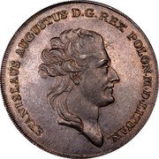 Poland Thaler Stanislaus Augustus 1783 EB KM# 200 STANISLAUS AUGUSTUS D G REX POLON M D LITUAN coin obverse Poland Thaler Stanislaus Augustus 1783 EB KM# 200 STANISLAUS AUGUSTUS D G REX POLON M D LITUAN coin obverse