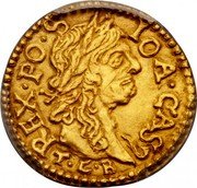 Poland 1/2 Ducat (Johann Casimir) IOA CAS REX PO S TLB coin obverse Poland 1/2 Ducat (Johann Casimir) IOA CAS REX PO S TLB coin obverse