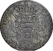Croatia 1/2 Tallero (Polubradan. St. Blaise) MED DVC ET SEM REIP RHAC coin reverse Croatia 1/2 Tallero (Polubradan. St. Blaise) MED DVC ET SEM REIP RHAC coin reverse