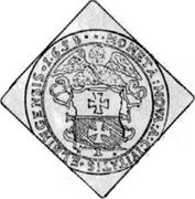 Poland 1/4 Talar (Karol X Gustaw Swedish Occupation) MONETA NOVA A CIVITATIS ELBINGENSIS 1658 coin reverse Poland 1/4 Talar (Karol X Gustaw Swedish Occupation) MONETA NOVA A CIVITATIS ELBINGENSIS 1658 coin reverse
