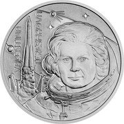 Niue 1 Dollar (The First Woman in Space Valentina Tereshkova) VALENTINA TERESHKOVA XP coin reverse Niue 1 Dollar (The First Woman in Space Valentina Tereshkova) VALENTINA TERESHKOVA XP coin reverse