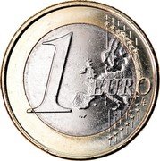 Bulgaria 1 Euro Saint John of Rila 2025 1 EURO LL coin reverse Bulgaria 1 Euro Saint John of Rila 2025 1 EURO LL coin reverse
