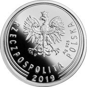 Poland 1 Grosz One Hundred Years of the Zloty 2019 MW Proof; all in proof set MW AG 925 RZECZPOSPOLITA POLSKA 2019 coin obverse